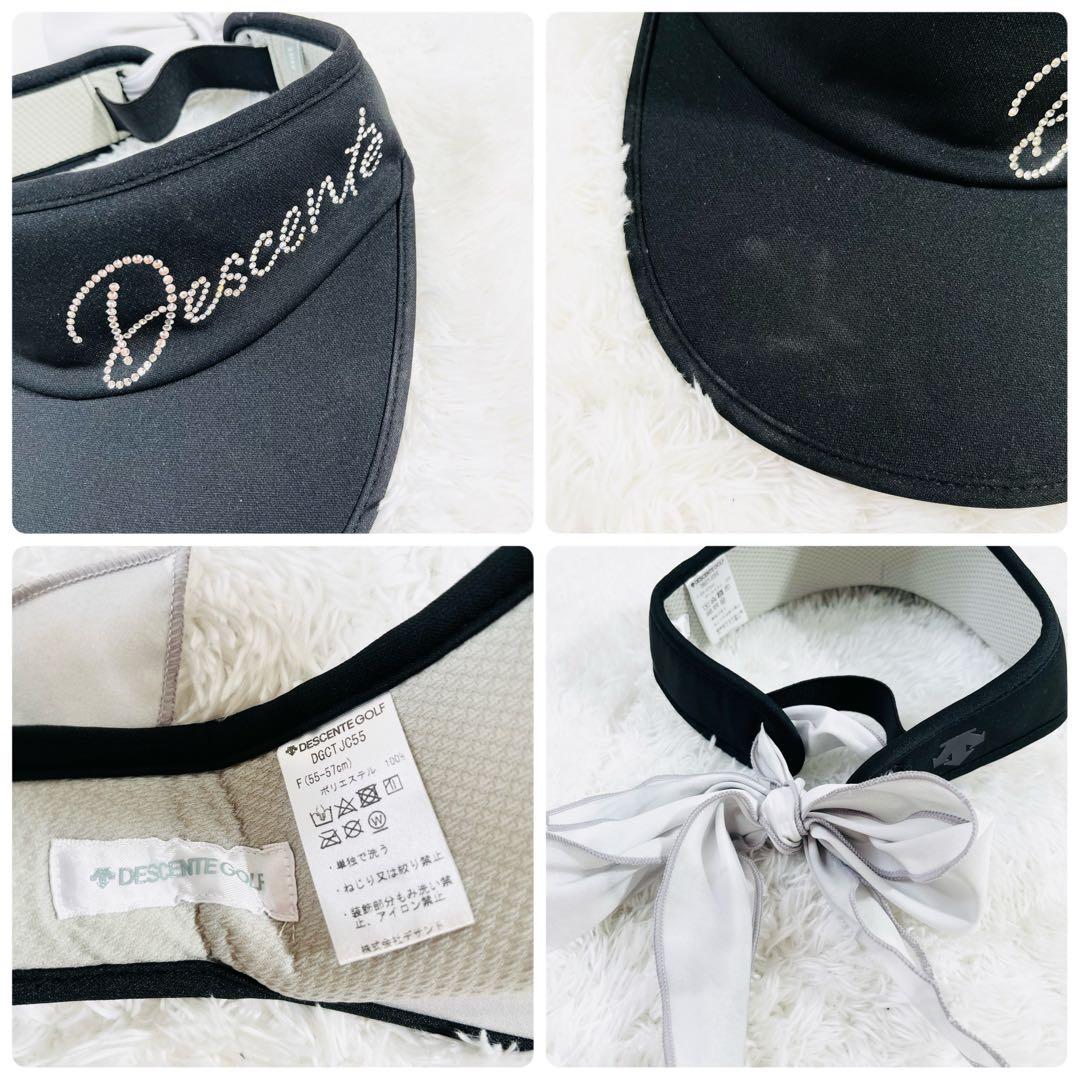 ゴルフ　サンバイザー　5点セット　レザレクション　デサント