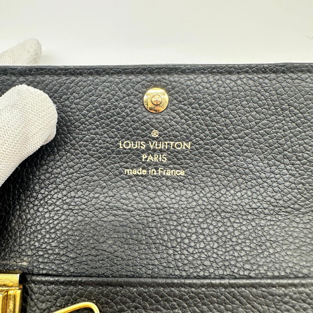 【美品】 ヴィトン アンプラント ミュルティクレ 6連キーケース ノワール