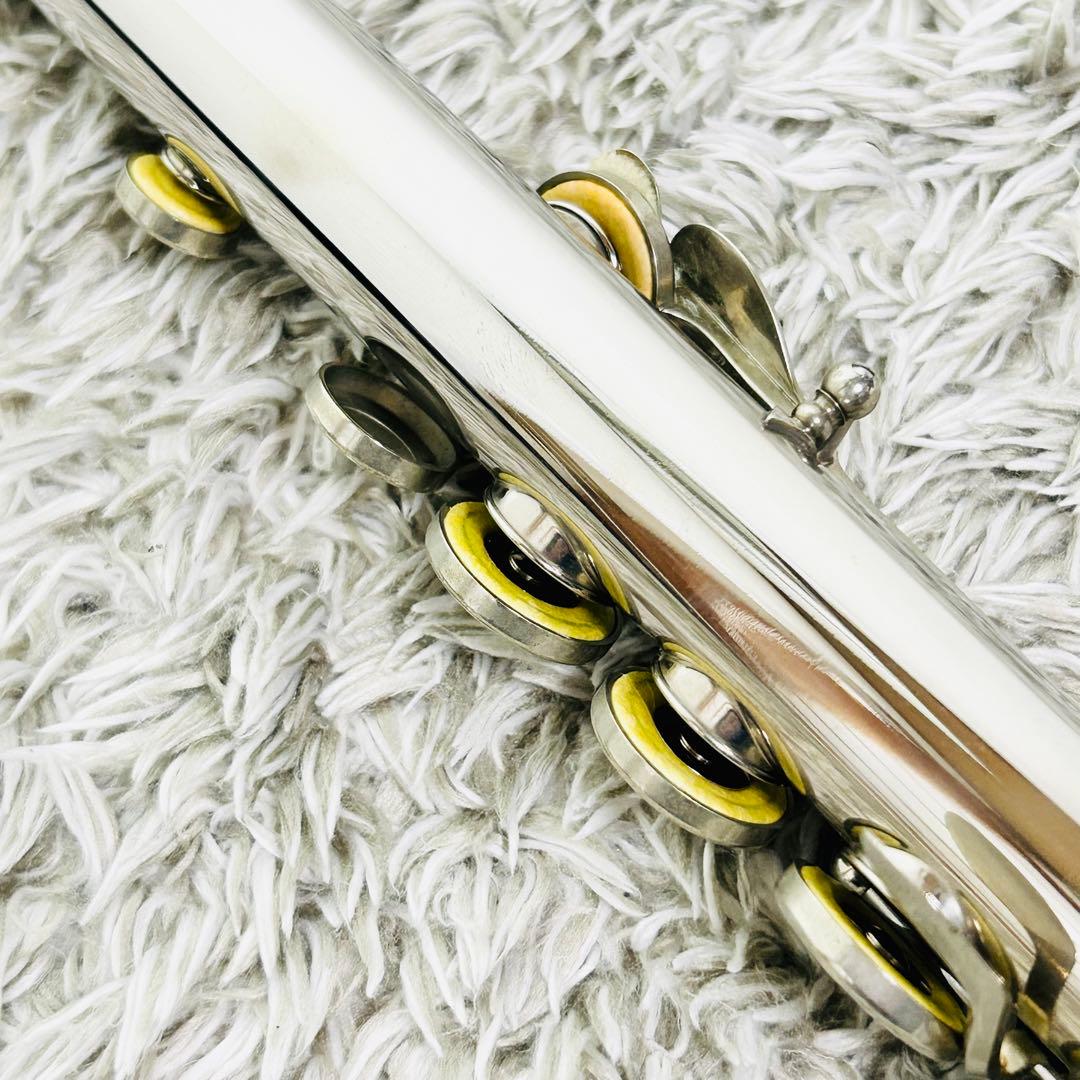 良品　ムラマツフルート　M-85　フルート　銀製　初心者　入門　吹奏楽　管楽器