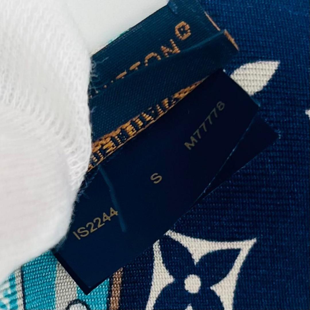 ルイヴィトン M77778 　バンドーBB アルティメット　マリーヌ　 スカーフ