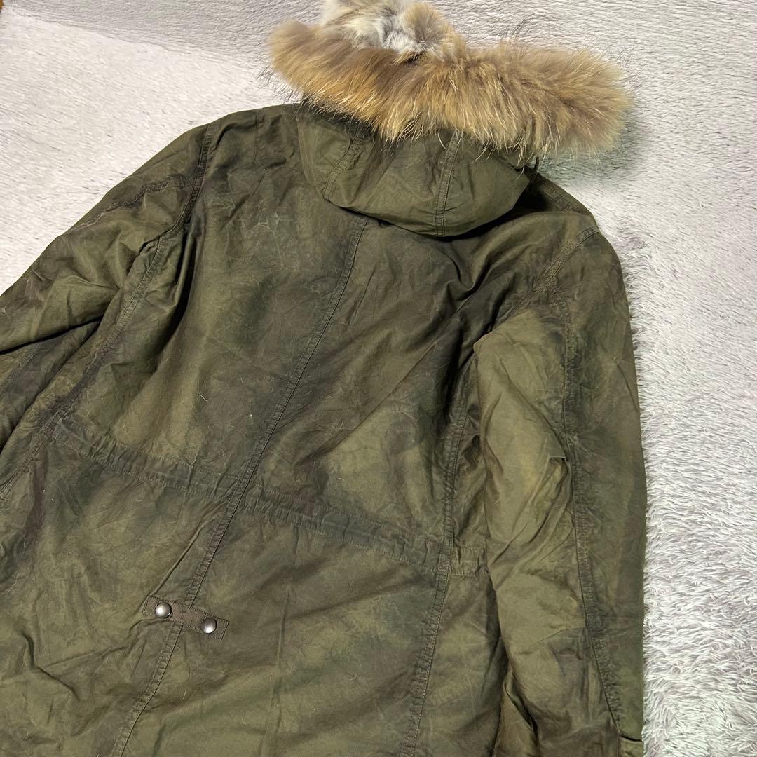 SAGE DE CRET サージュデクレ　モッズコート　ファー付き　着脱可能　M