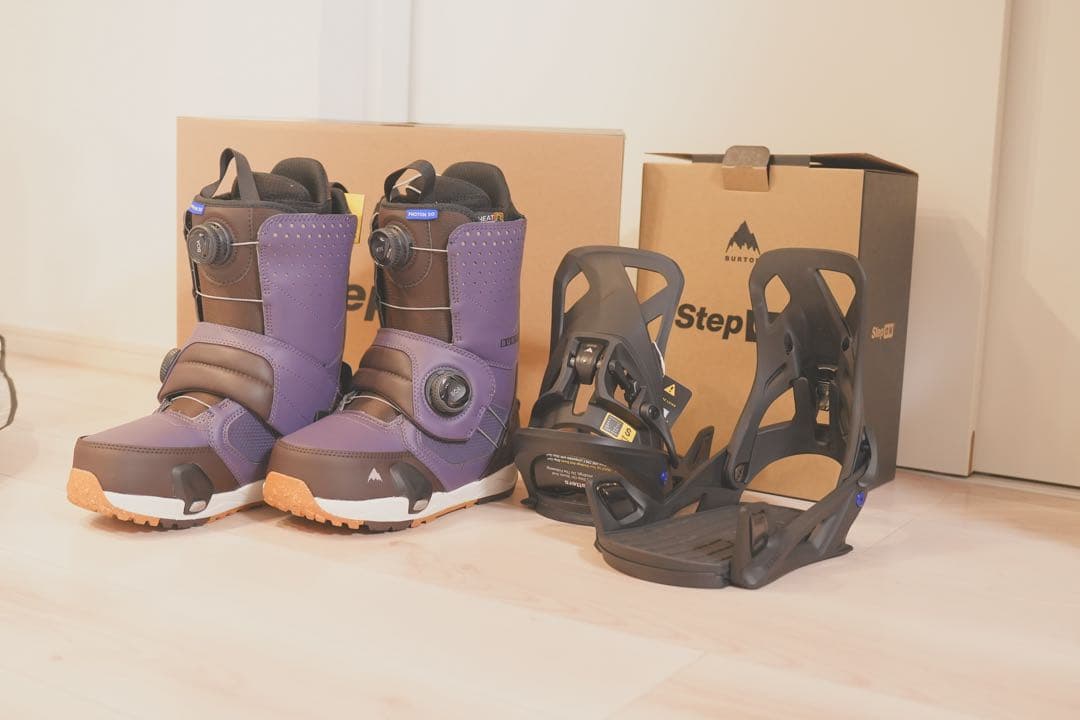 Burton step on Photo wide サイズ8 レア