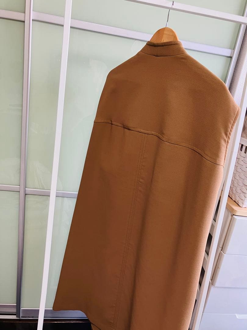 ELLIE エリー スリーブレスコート ベージュ 完売商品 美品 実物写メ