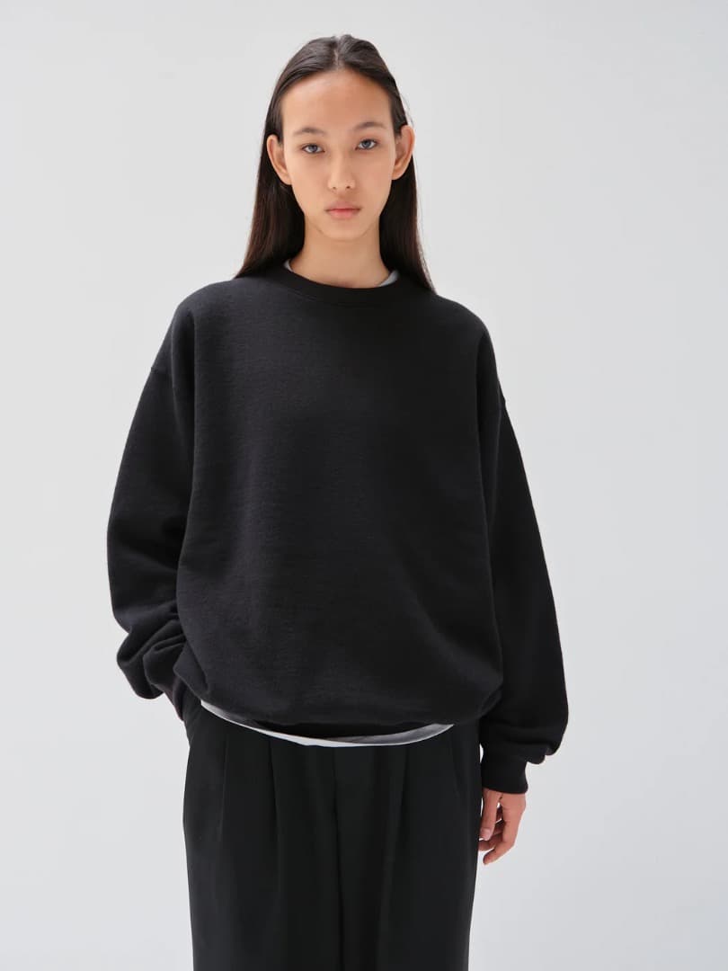 cash & barba ベビーソモウフリース クルー Black 1 新品