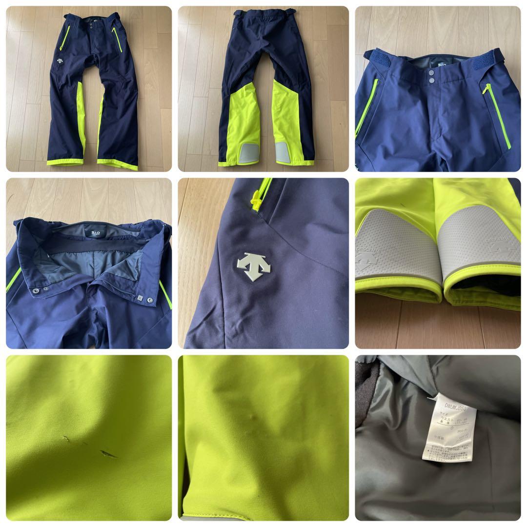 デサント DESCENTE スキーウェア 上下セット デモチーム中古サイズL/O