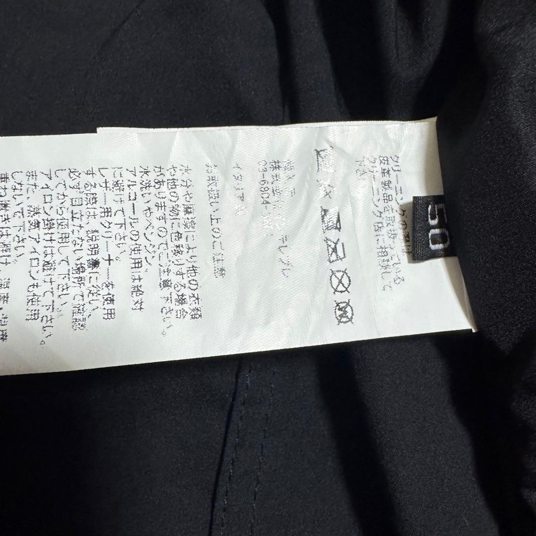 エンメティ シングルライダースジャケット ブラックgiab's archivio