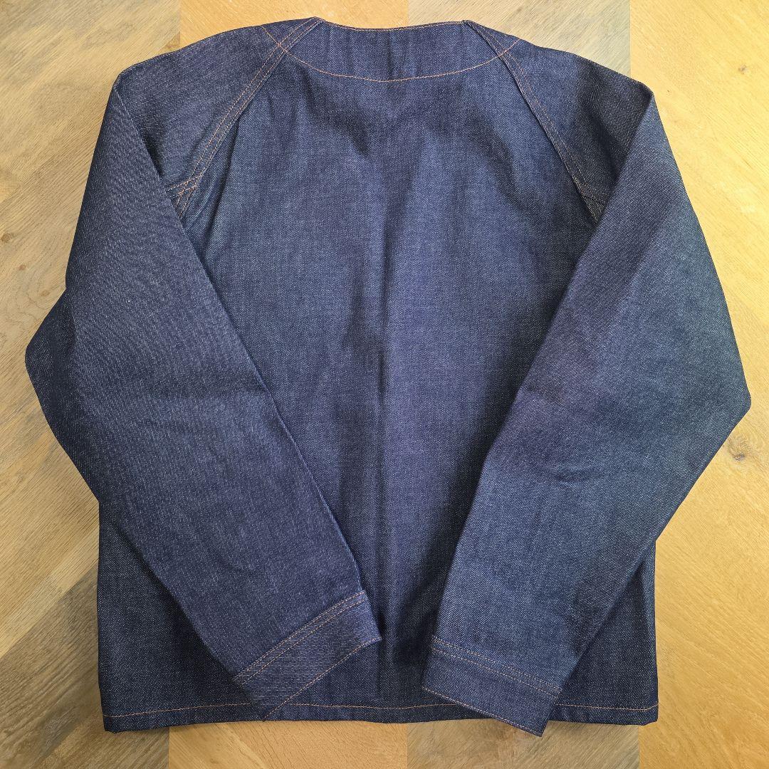 【未使用】A.P.C. ダークデニム カーディガンジャケット　y56