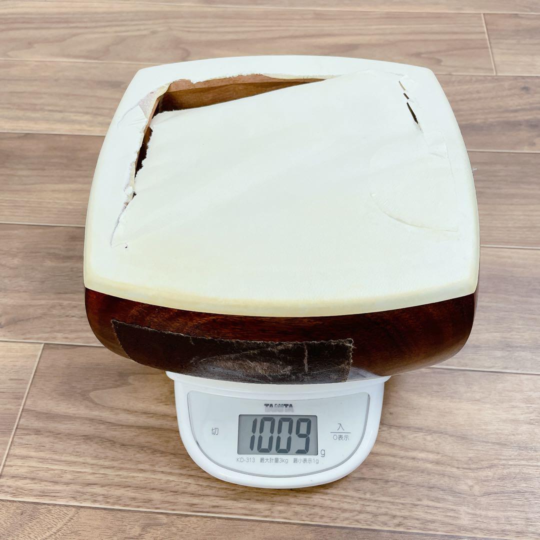 三味線 中棹 紅木 綾杉胴 犬皮 1本溝 和楽器