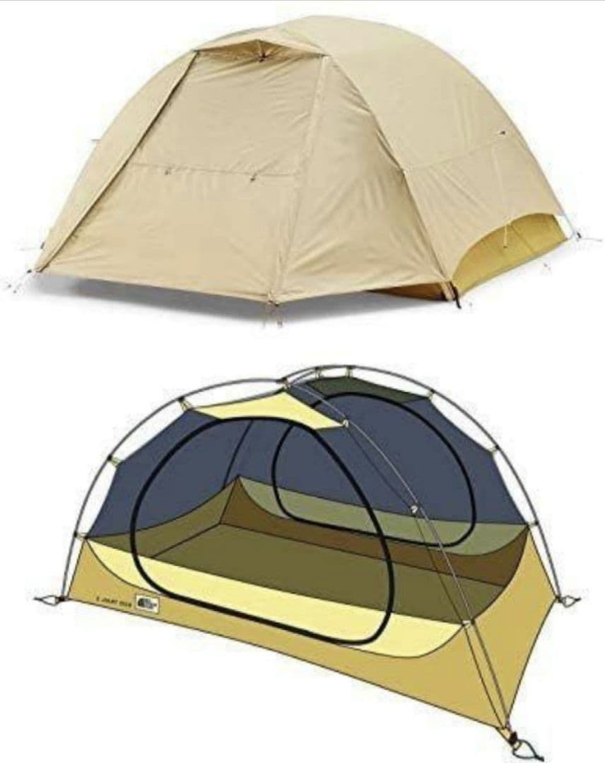 ノースフェイス エコトレイル3P キャンプテントNV22005