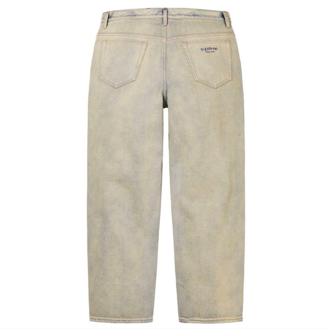 Supreme 23ss Baggy Jean Dirty Indigo 30