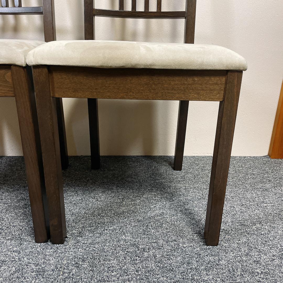 【中古美品】IKEA BORJE ダイニングチェア 2脚　アンティーク 北欧