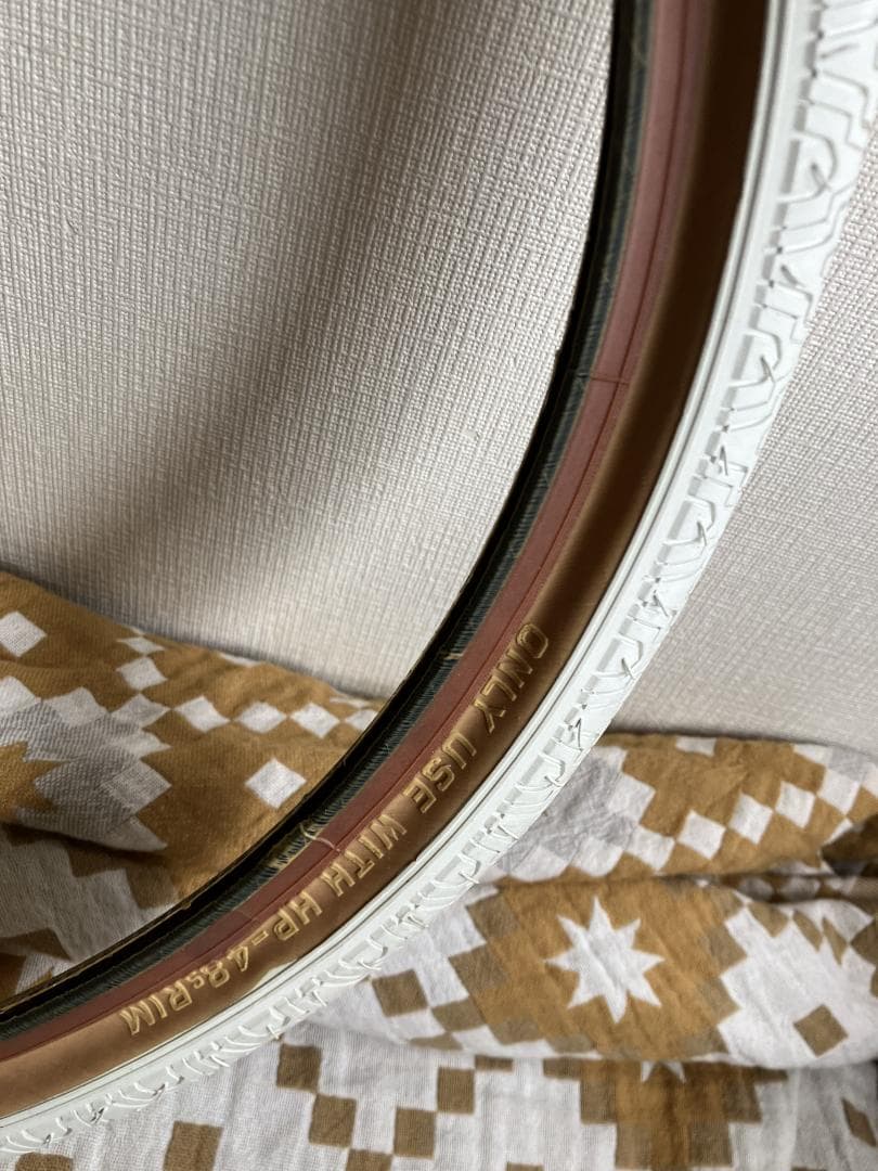 PANARACER HP-48 タイヤ インチ ホワイト/ブラウン OLDBMX