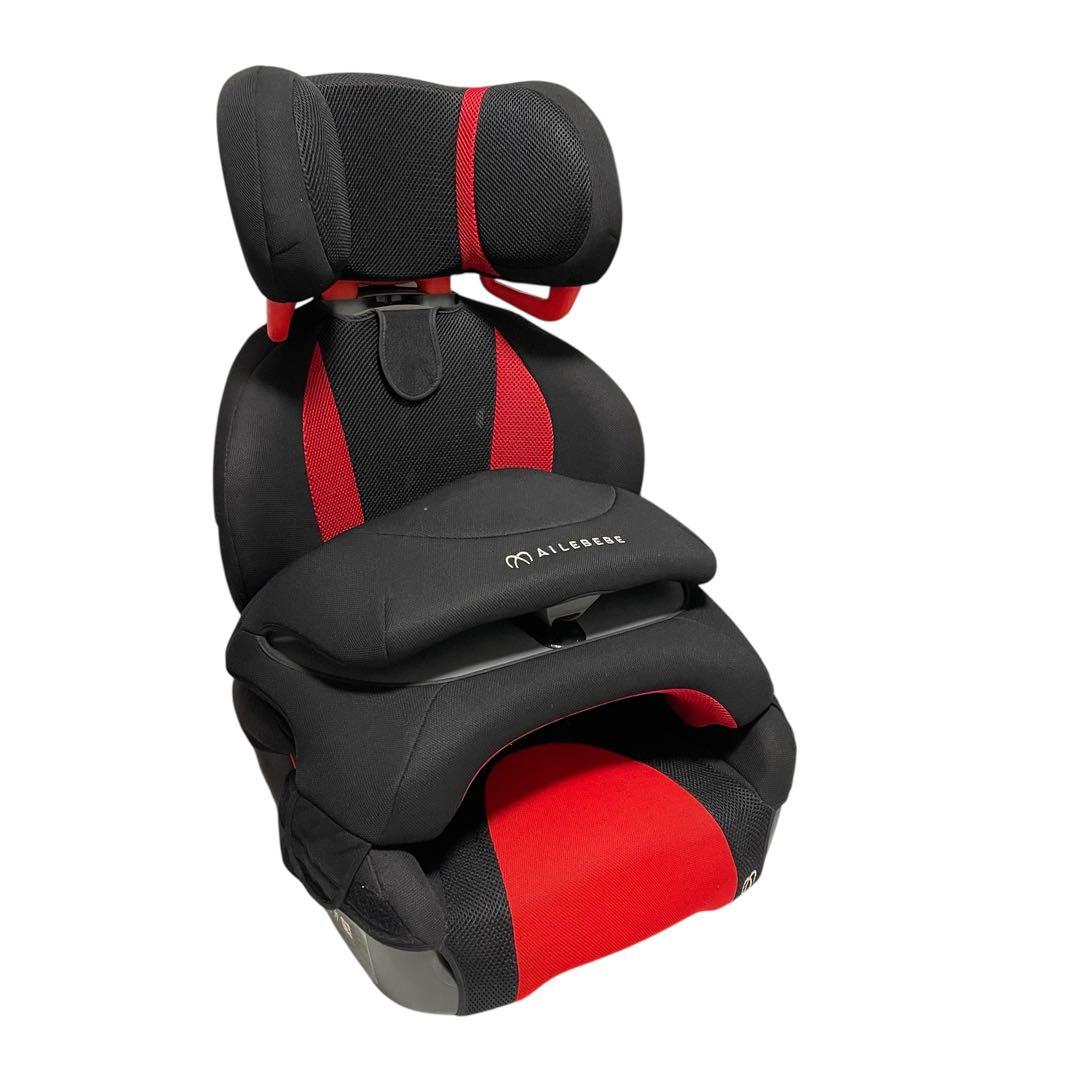 美品】エールベベ サラット 3ステップ クワトロST ジュニアシート