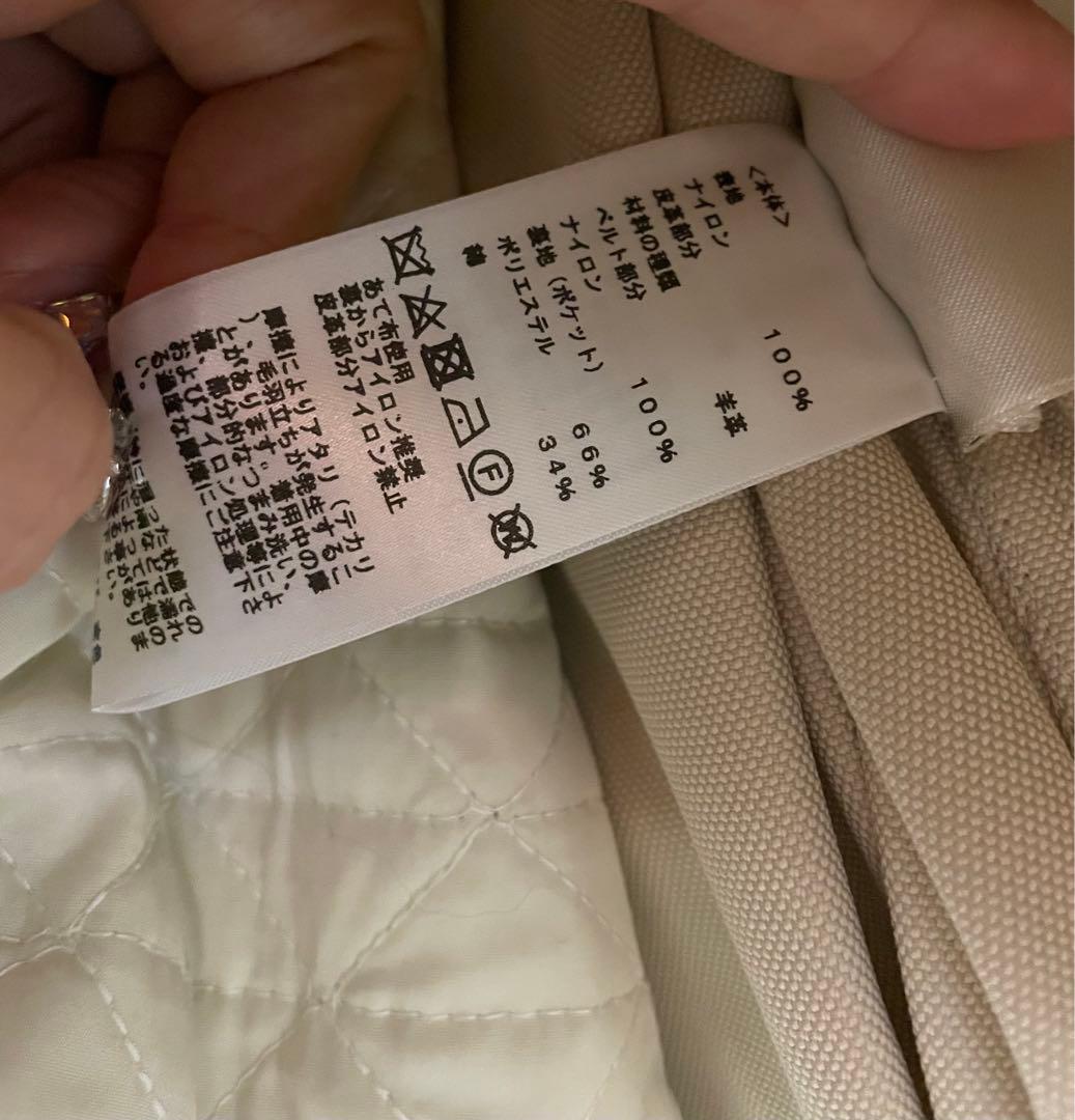 hermes エルメス　コート　ファー　ライナー　取り外し　トレンチ　ロング