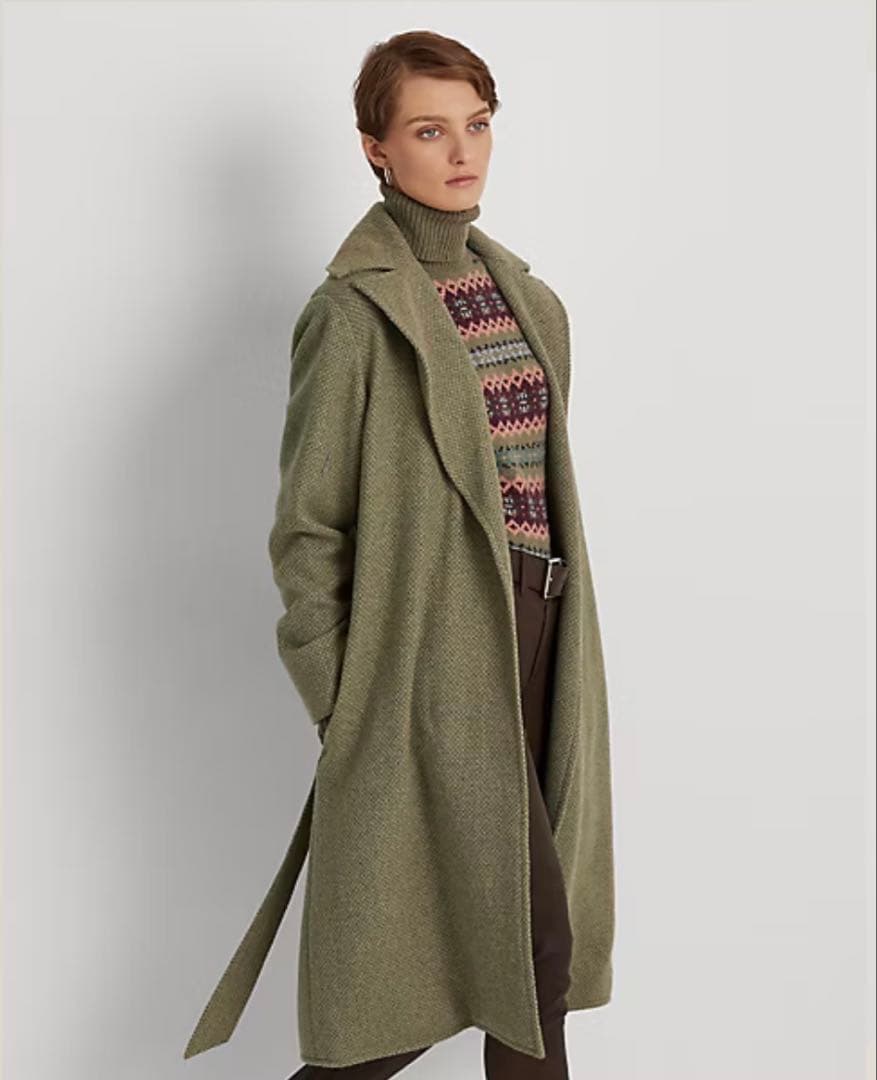 LAUREN RALPH LAUREN 現行モデル 未使用タグ付 ベルト コート