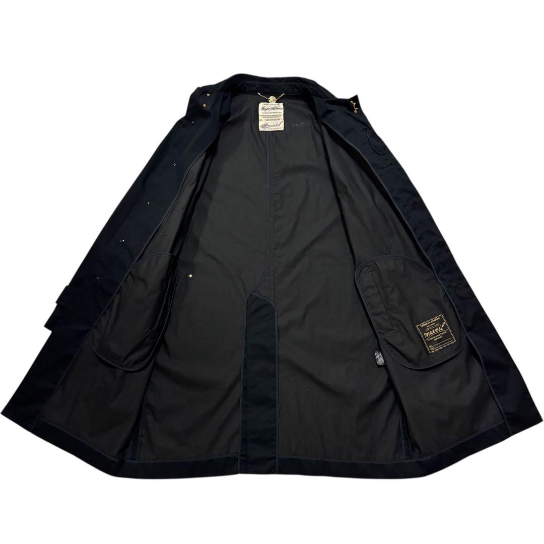 MUVEIL 花ビジュー ドット トレンチコート スプリング 38 M コイン