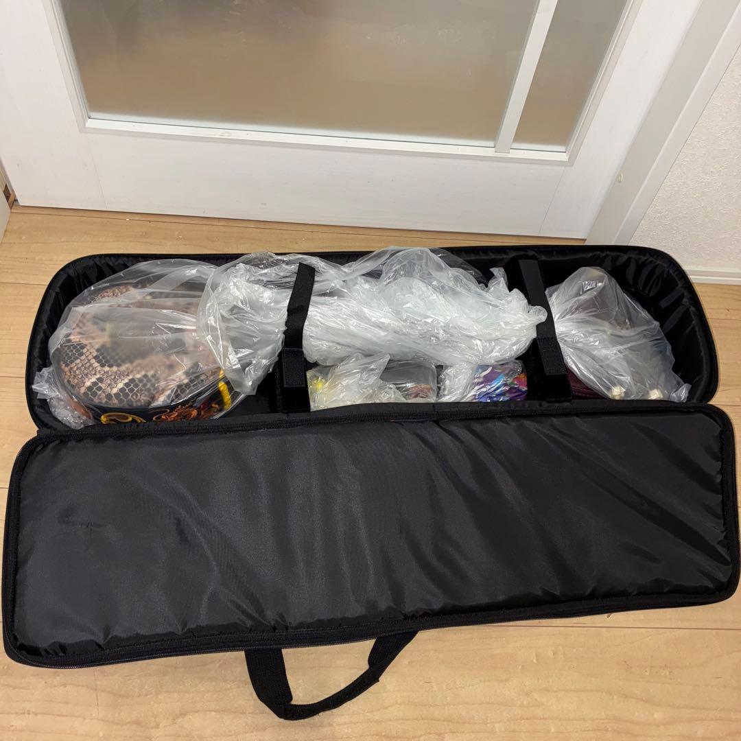 三線 沖縄三線　工四合　初心者にやさしいお得なセット、チューナー他付属品付