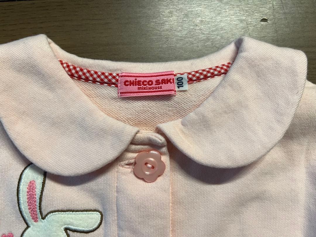 ミキハウス　【チエコサク】ワンピース100cm