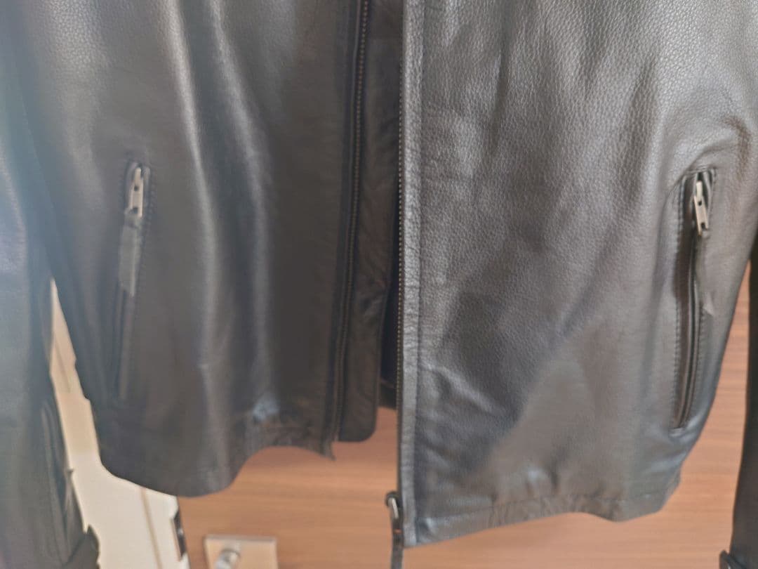 MOTORHEADモーターヘッド　シングルライダースレザージャケット　3L