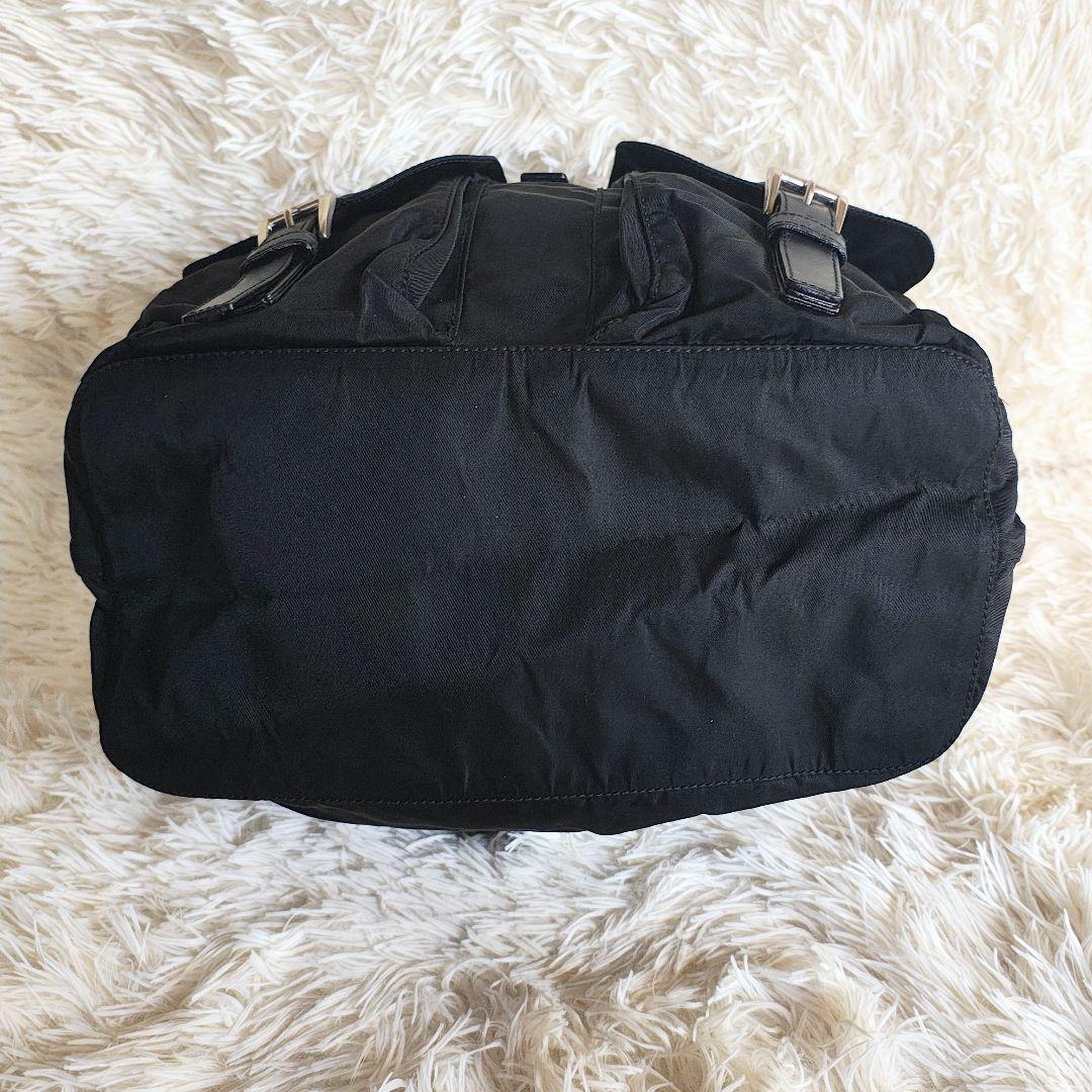 PRADA プラダ リュック バッグパック ナイロン ブラック 黒 ロゴ