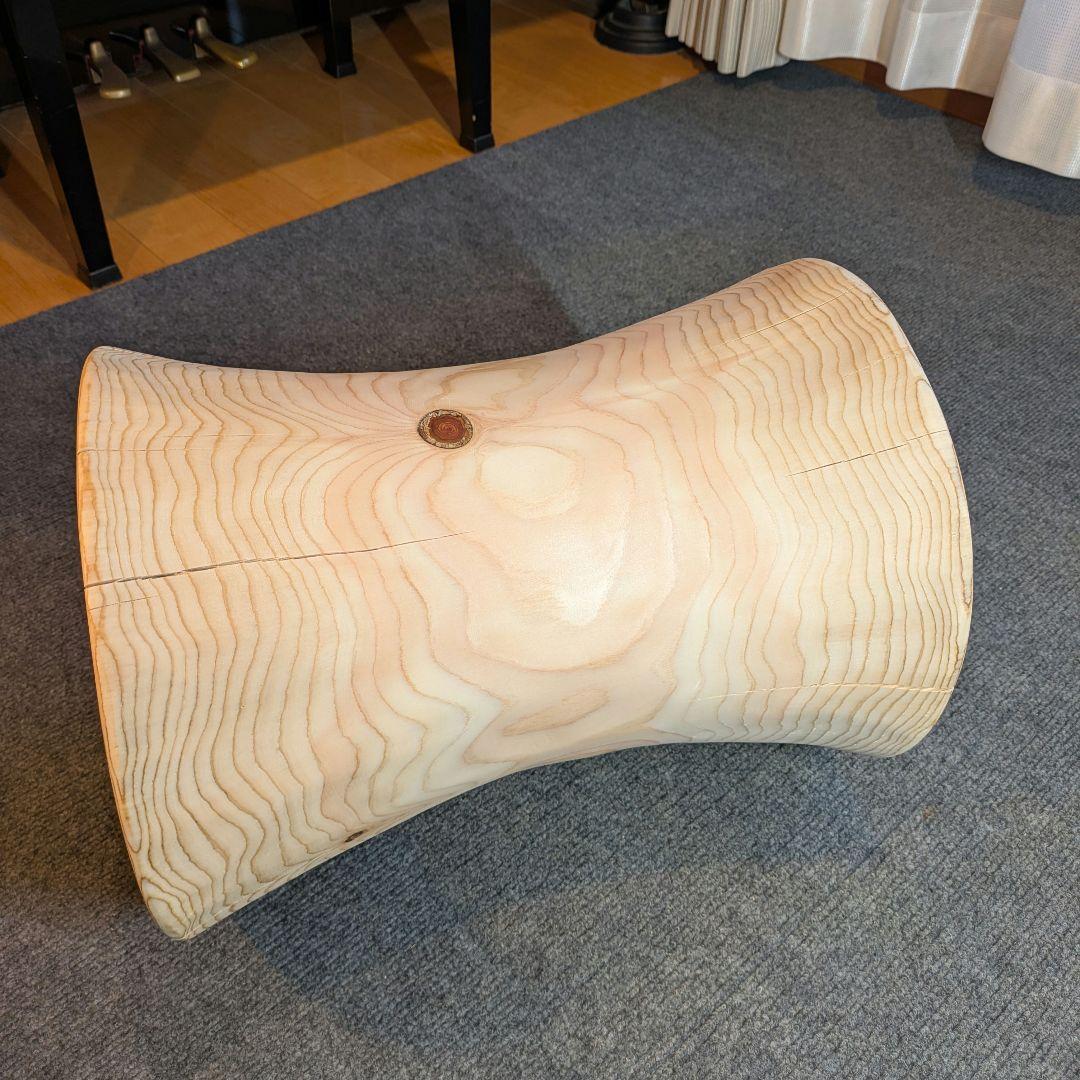 outdoorman　檜④　丸太　椅子　スツール　テーブル　高さ約40㎝