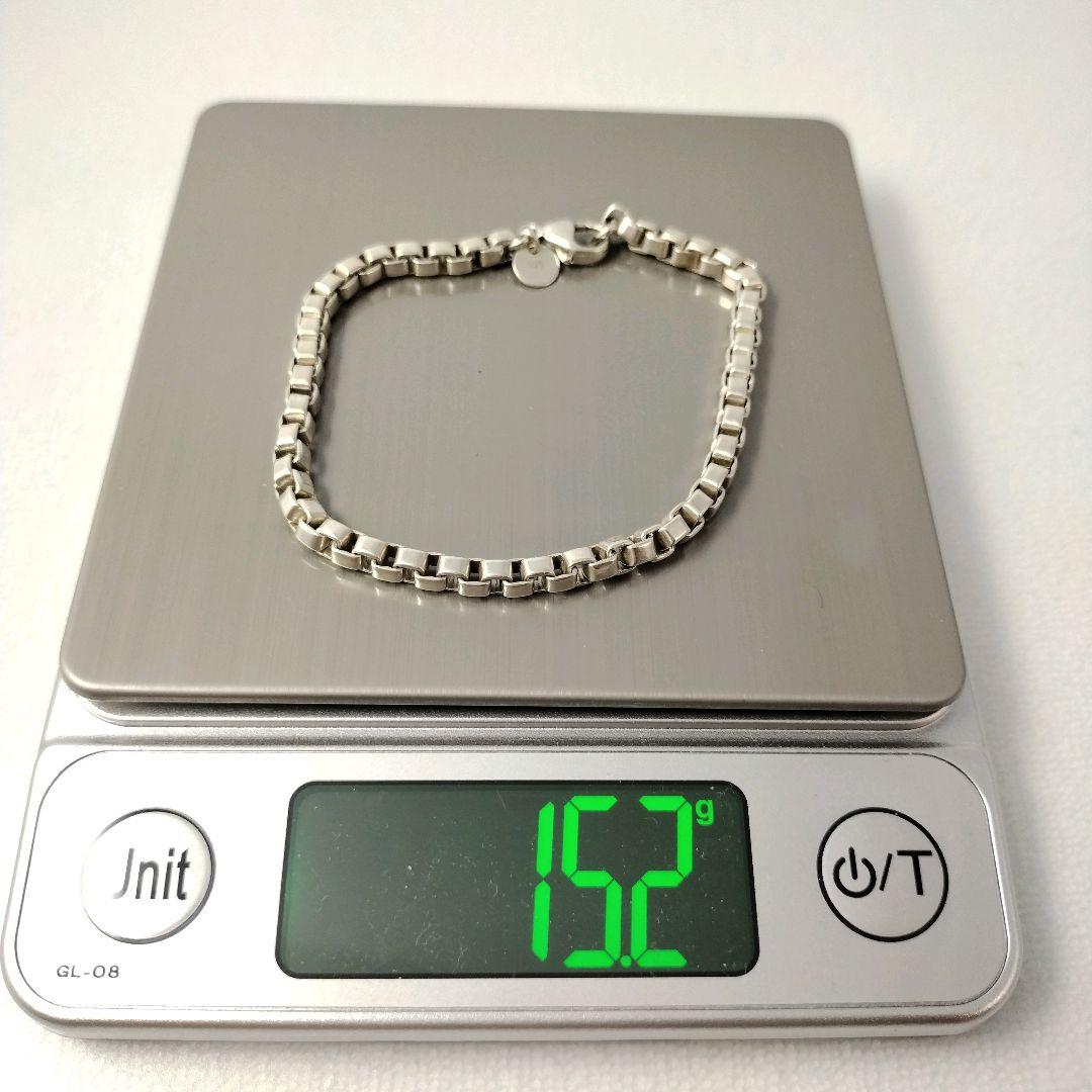 Tiffany＆Co. ベネチアンブレスレット 約21cm シルバー925