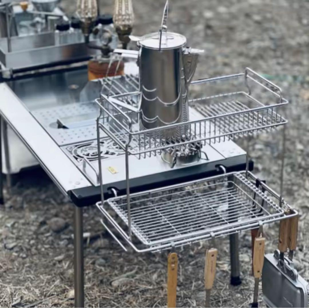 IGT ダブルサイドラック セパレートIGT メッシュトレー スノーピーク