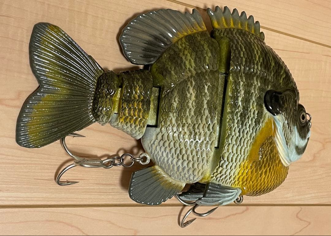 USA カスタムオーダー激レア ブルーギルジャイアントベイト19oz 23cm