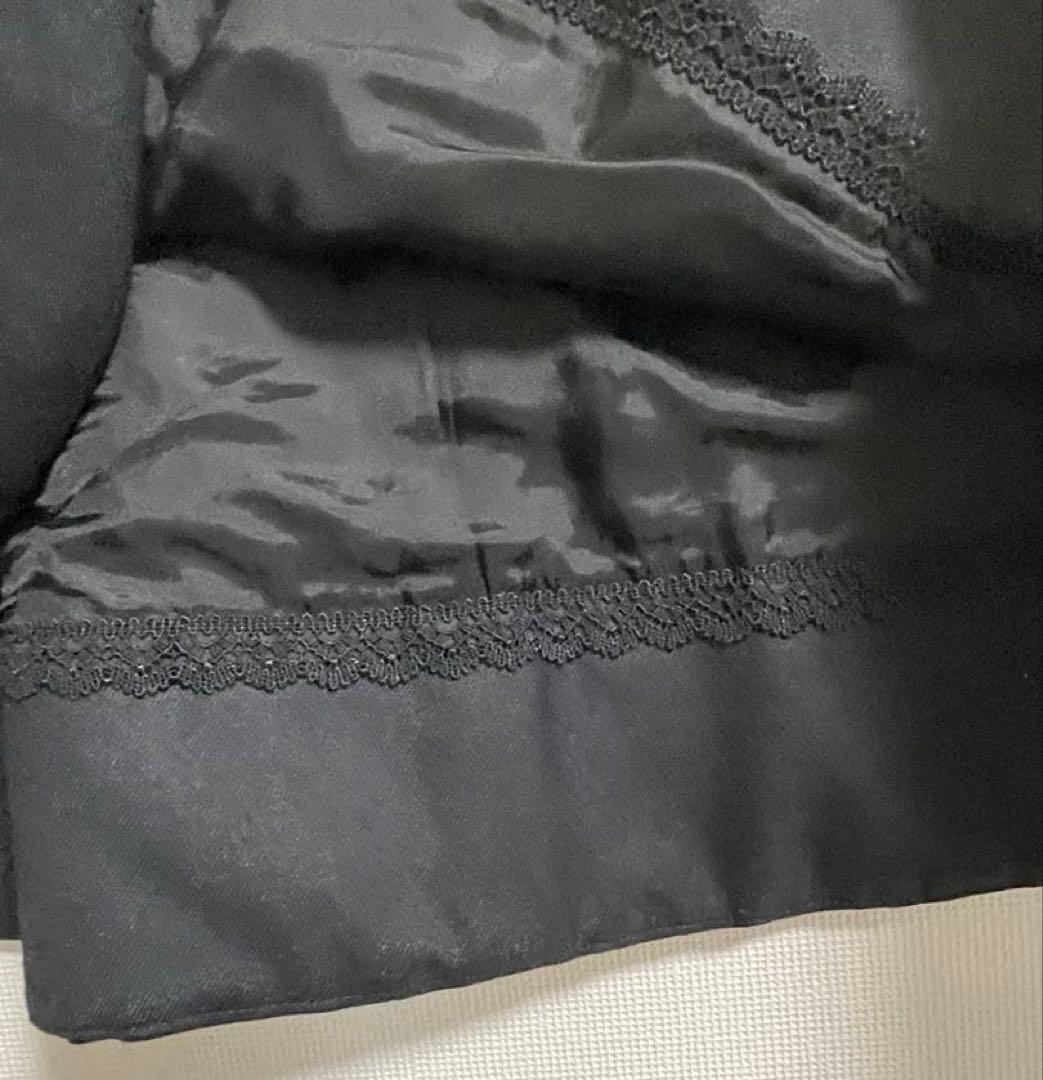 フォクシー キルティングスカート 43043 クロス リリー ブラック