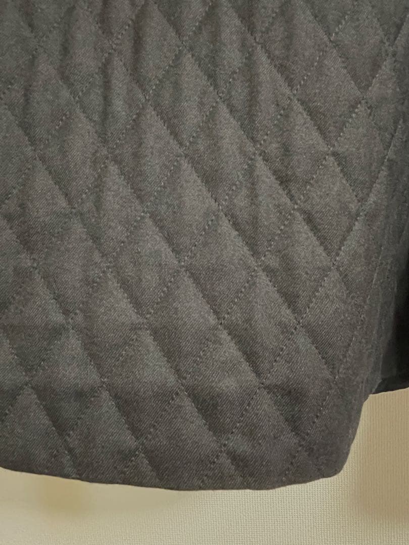 フォクシー キルティングスカート 43043 クロス リリー ブラック