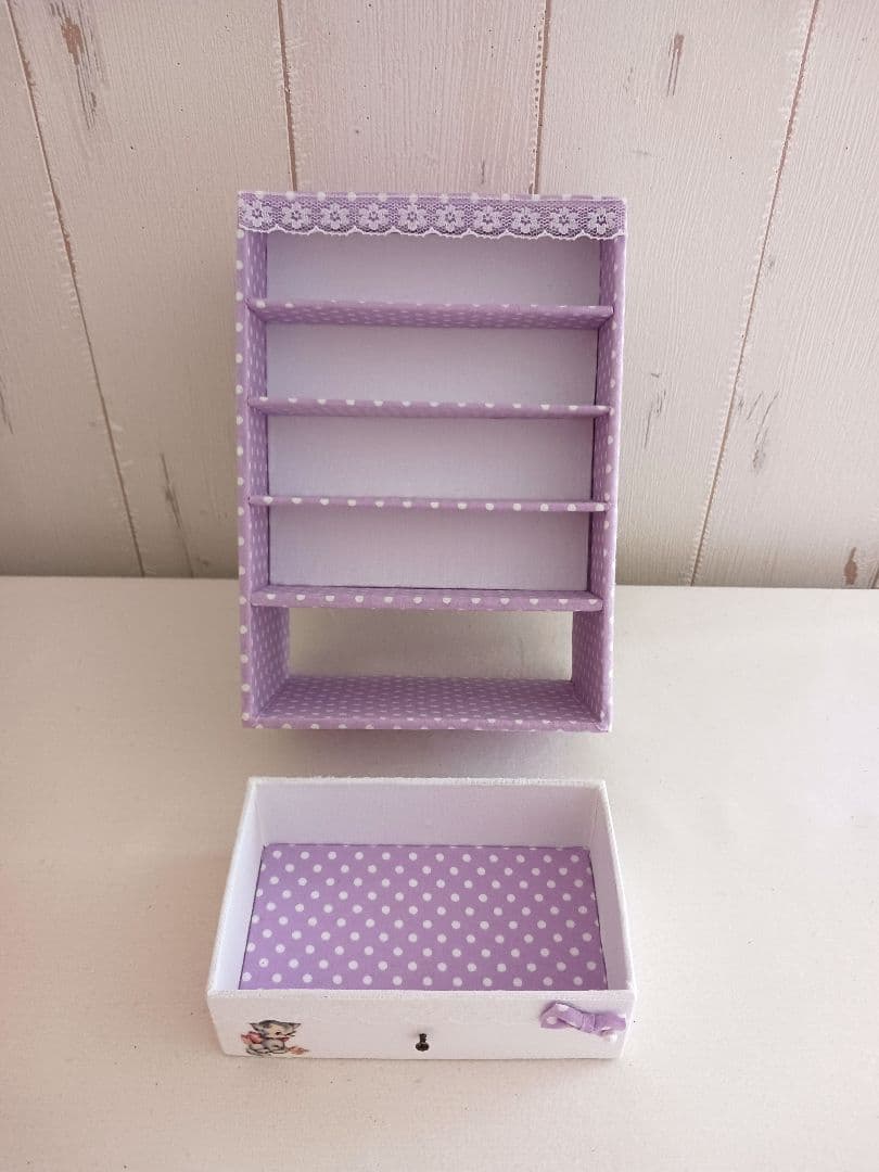 きき様＊kyo＊ハンドメイド＊いちごカフェ＊ドールハウス＊ミニチュア＊チェスト他