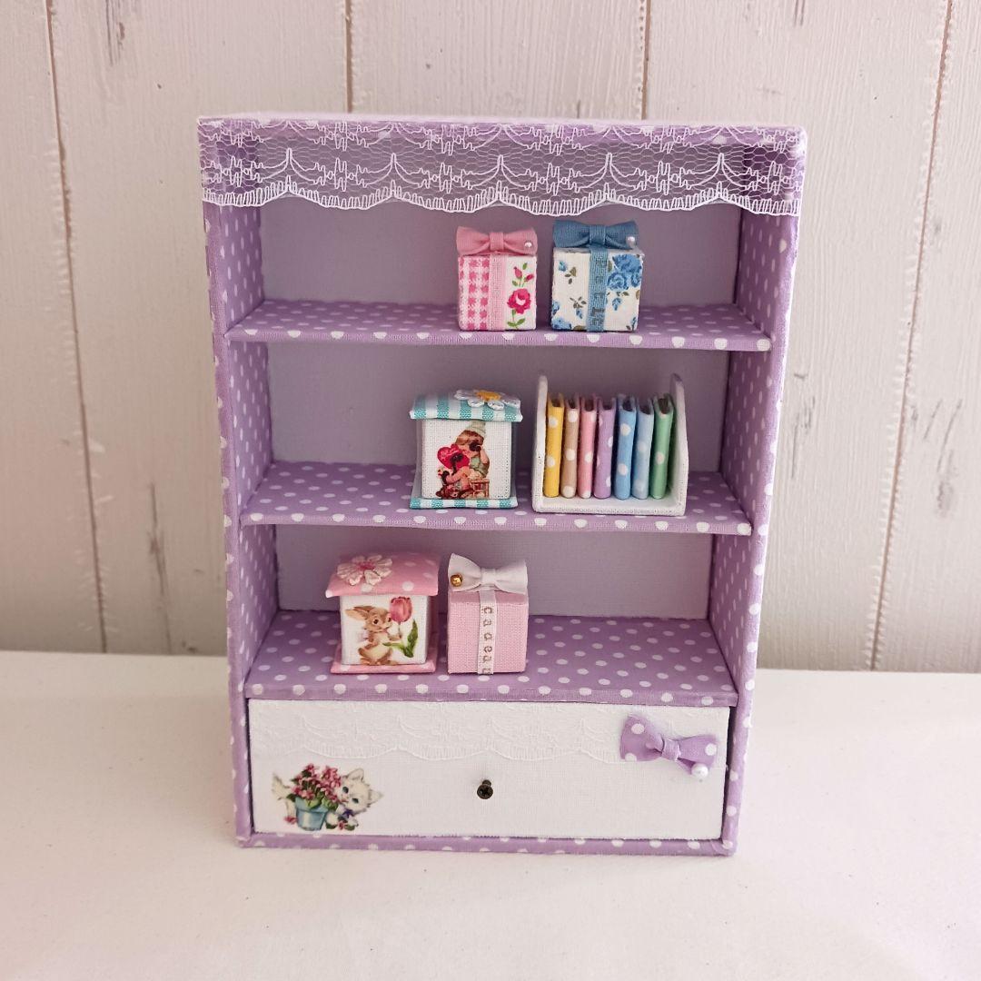 きき様＊kyo＊ハンドメイド＊いちごカフェ＊ドールハウス＊ミニチュア＊チェスト他