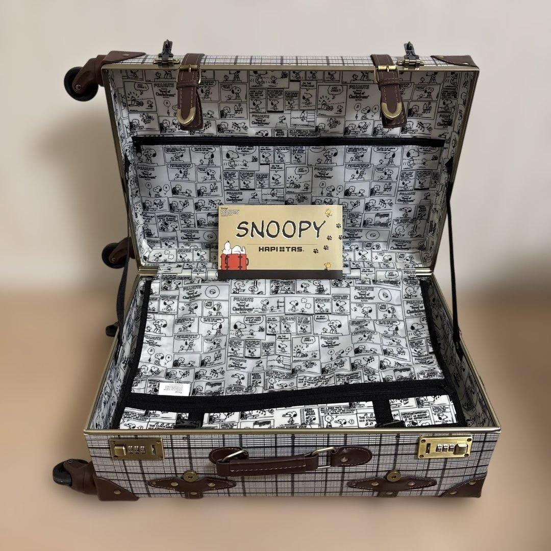 PEANUTS スヌーピー [ハピタス] ドランクキャリー スーツケース
