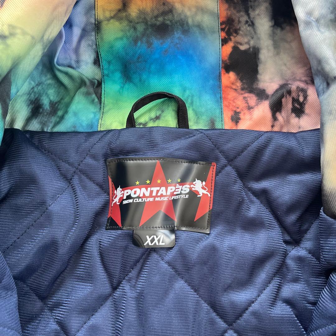 ポンタペス　スノボウェア　XXL メンズ　スノーウェア　セットアップ　上下