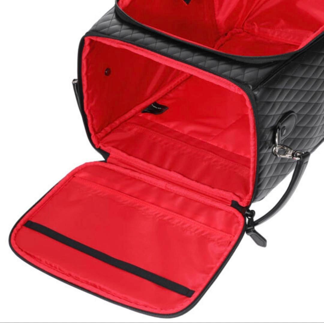 マダムヒロコ キルティング加工 キャリーケース リアン ブラック 59400