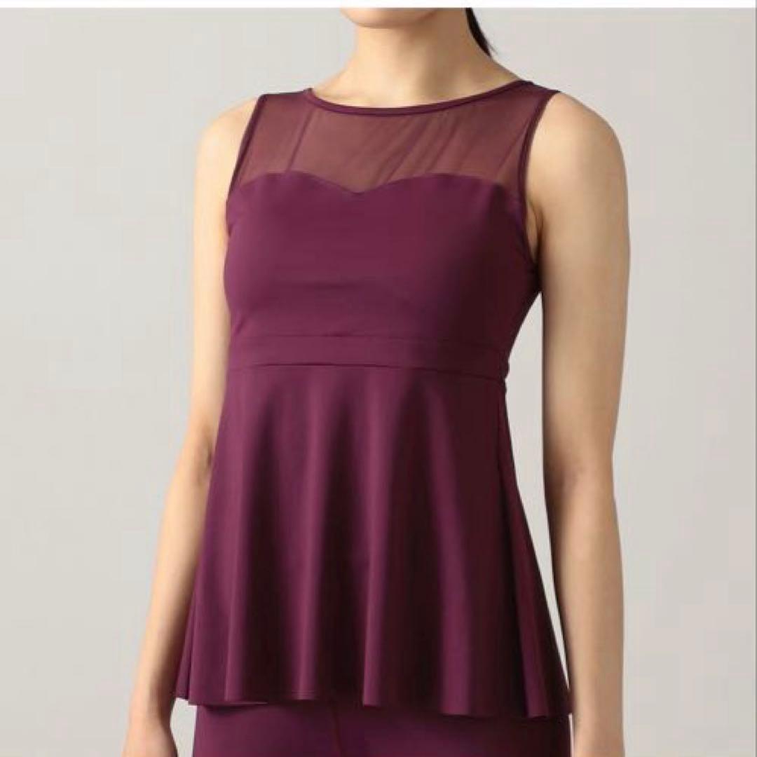 新品Chacott ホットメルトレースアップトップ サイズS ¥13750