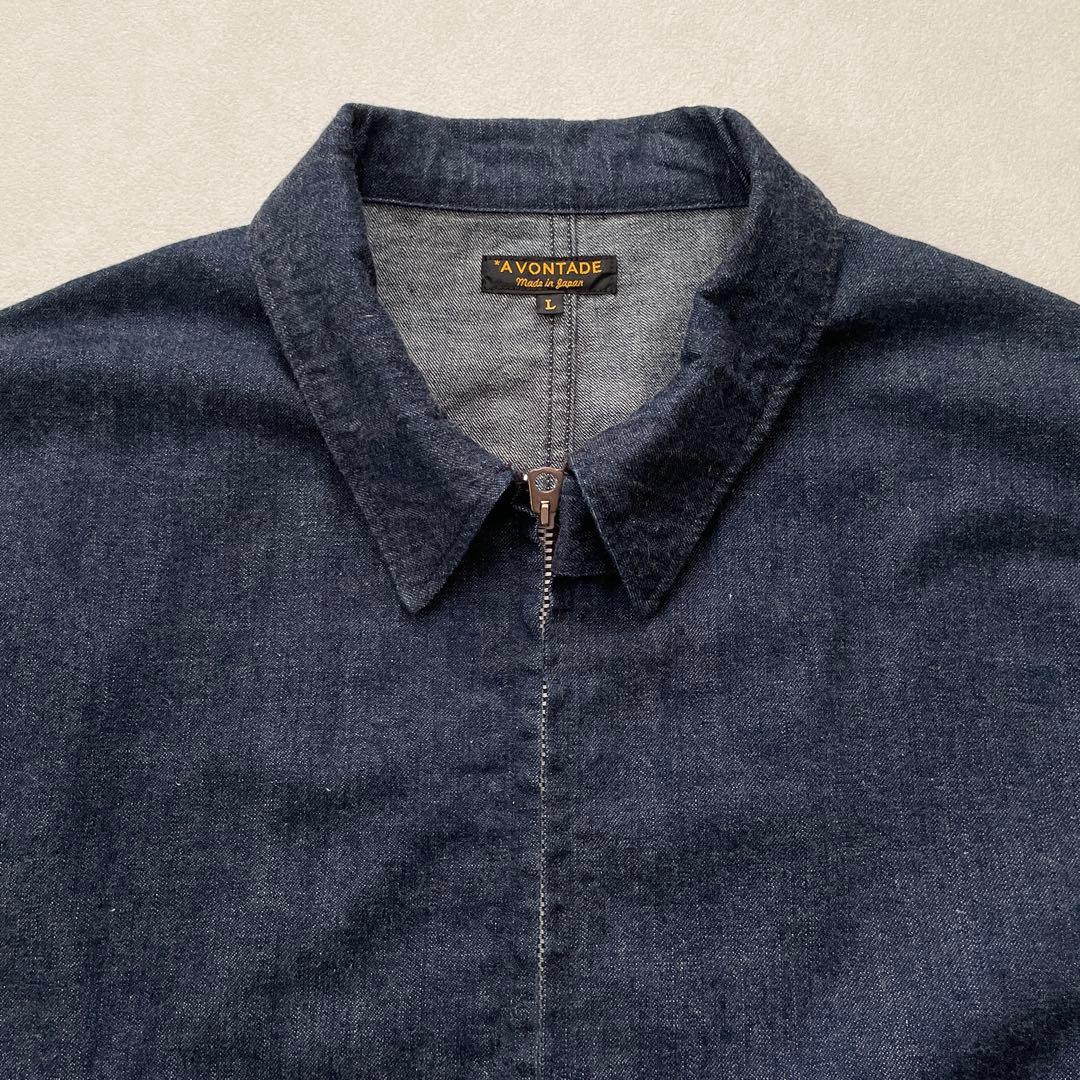 ジャケット・アウター A Vontade 10oz Selvedge Denim Zip Jacket