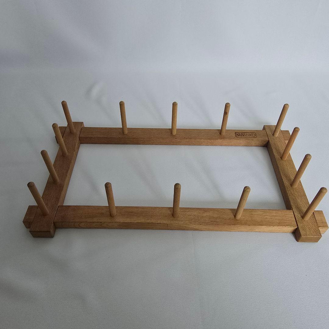 カランコ 手織り機 整経台 ホビーラホビーレ KARANKO 卓上織り機