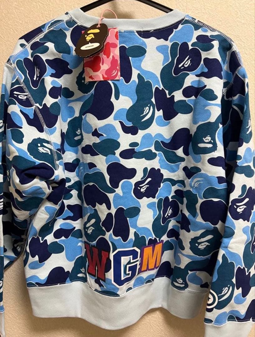 カモフラージュシャークデザインスウェット
