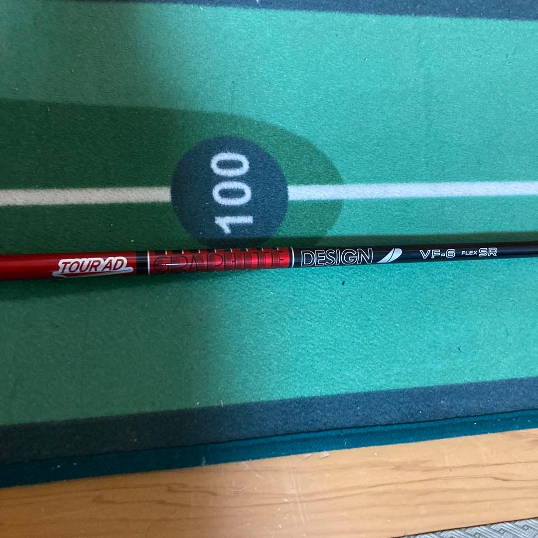 TOUR AD VF-6 SRシャフト　テーラメイドスリーブ