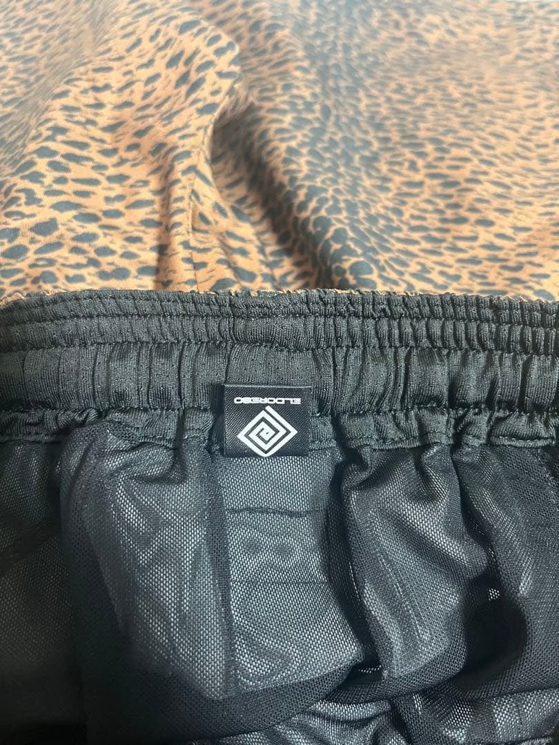エルドレッソ レオパード ミドルショーツ M ランニングパンツ ヒョウ柄 完売品