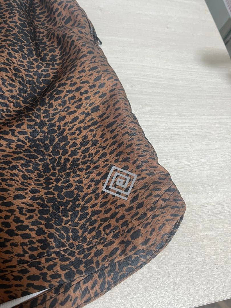 エルドレッソ レオパード ミドルショーツ M ランニングパンツ ヒョウ柄 完売品