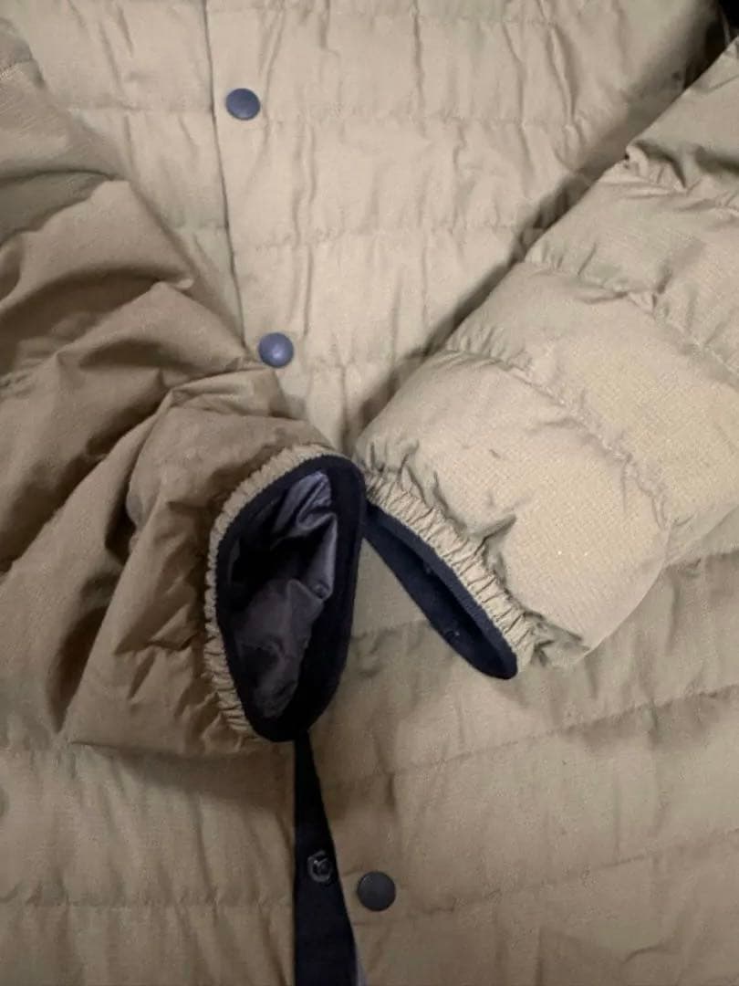 ナンガ　ホワイトレーベル　ムーンロイド　ダウンカーディガン　廃盤カラー　Mサイズ