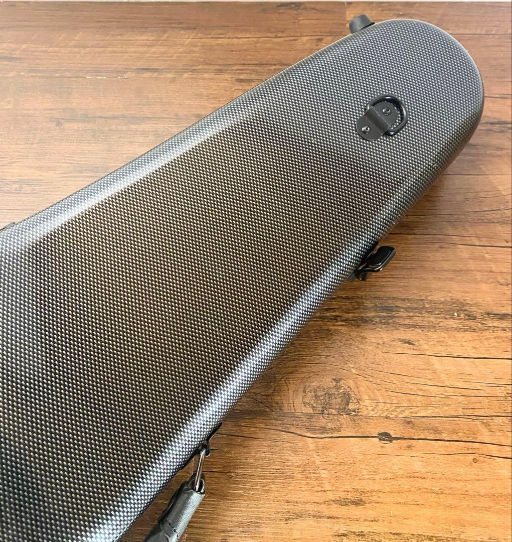 値下げ！】KYLIESMAN バイオリンケース 4/4 カーボン製 付属品付き