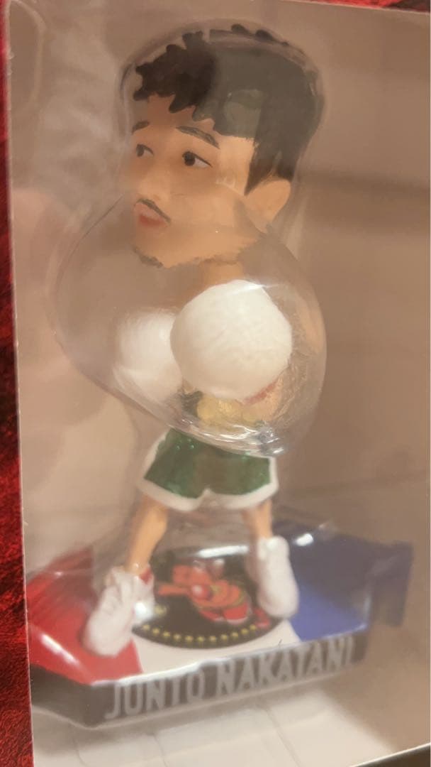 【数量限定】30勝＆3度防衛達成記念グッズ 「中谷潤人ボブルヘッド」