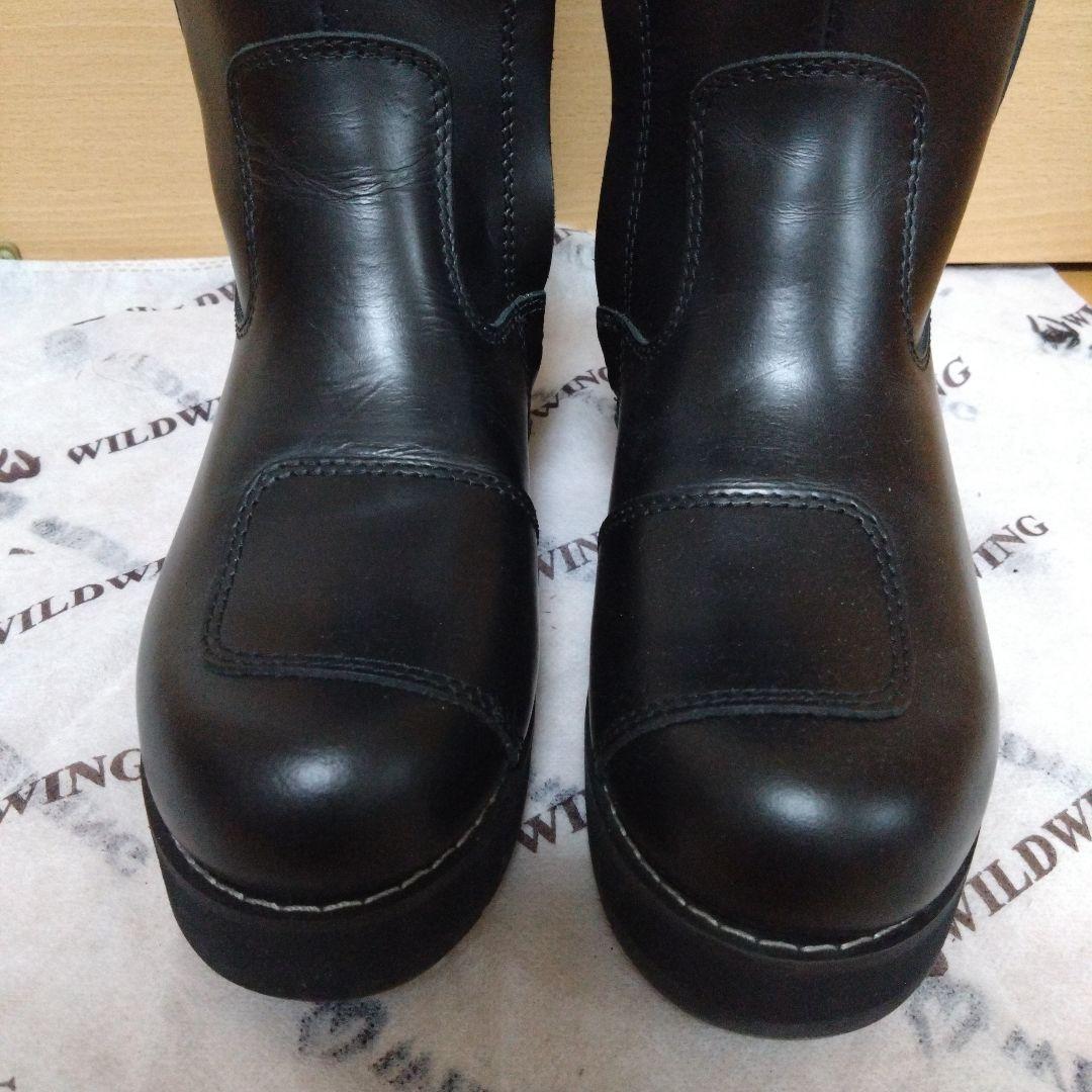 WILDWING 厚底ピーコック ロングブーツ ブラック 24.5cm