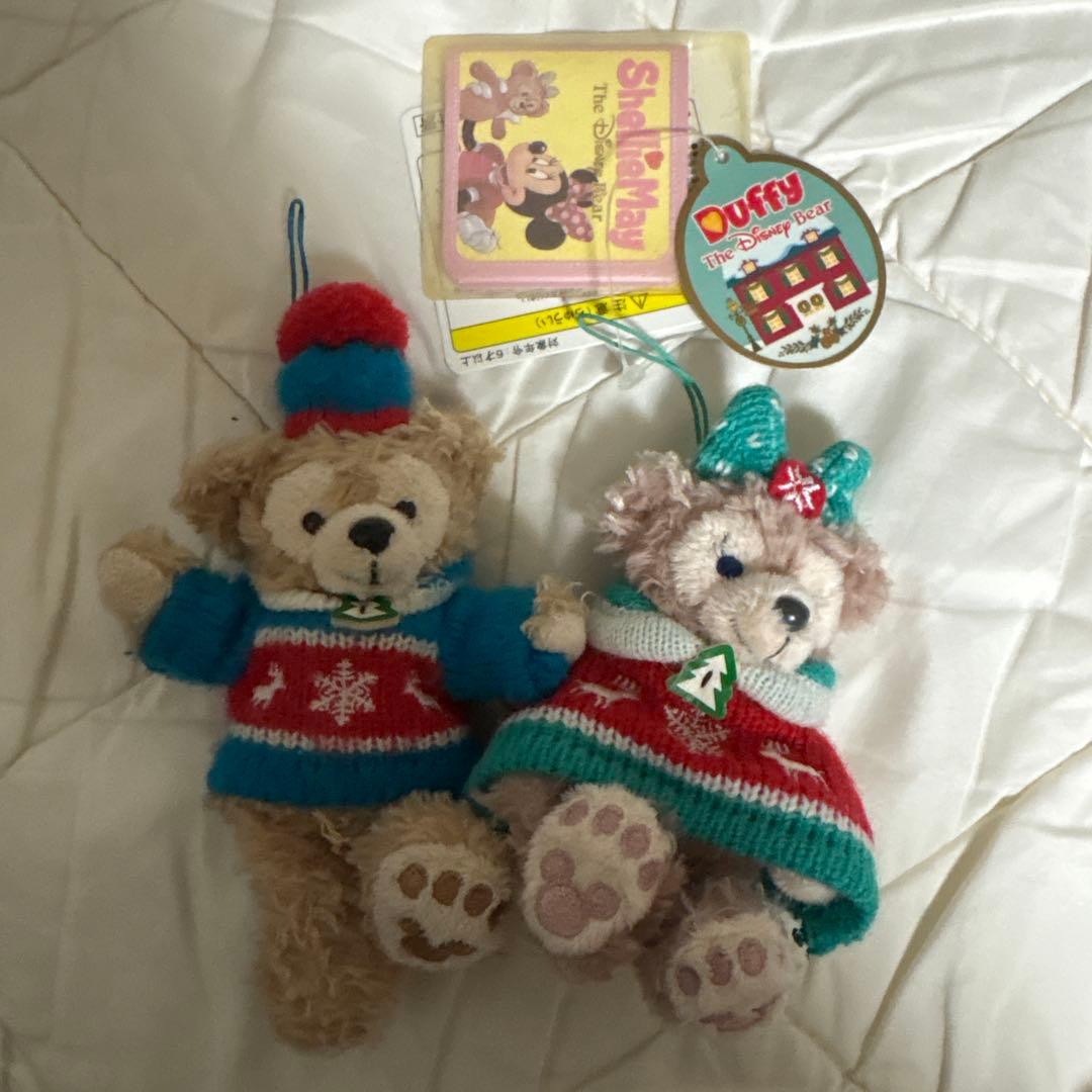 ダッフィー シェリーメイ ぬいぐるみストラップ - メルカリ