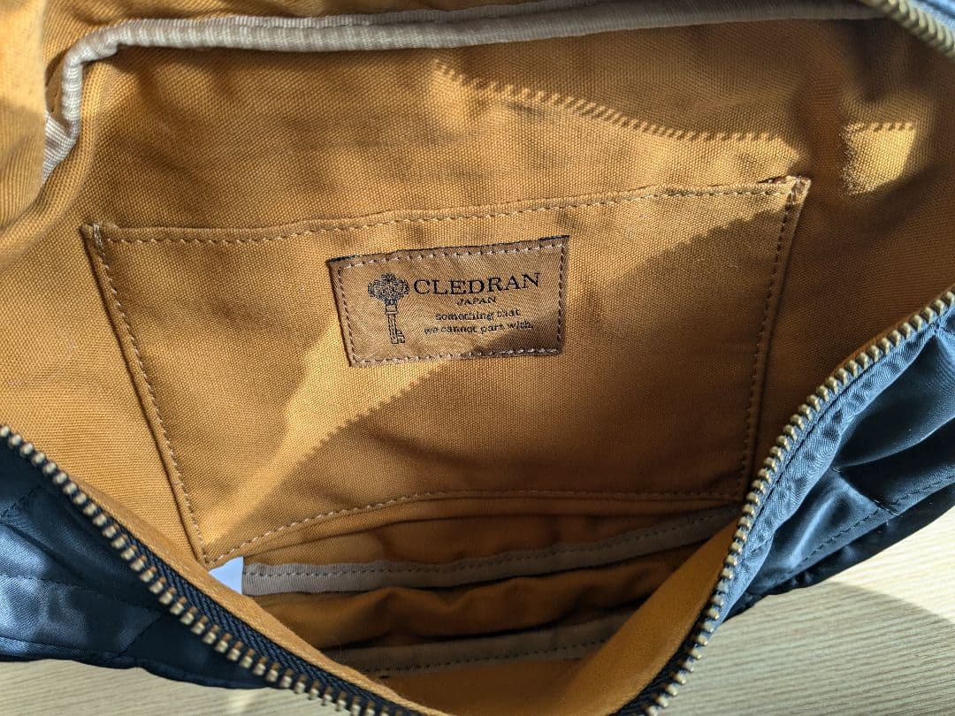 クレドラン ボディバッグ ナイロン キルティング