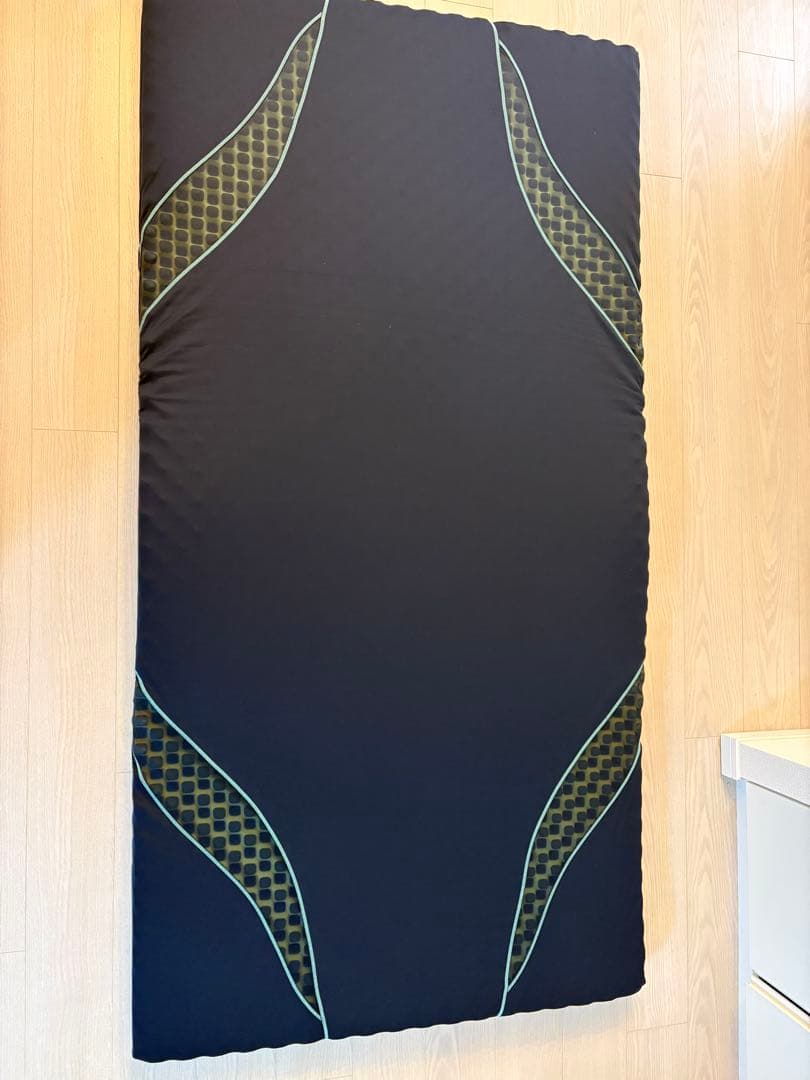 吉*一様 【専用袋付き】nishikawa AiRマットレス　品番HVB 380 エアーG1]マットレス(（シングル）幅97×長さ195×厚さ7cm ブルー