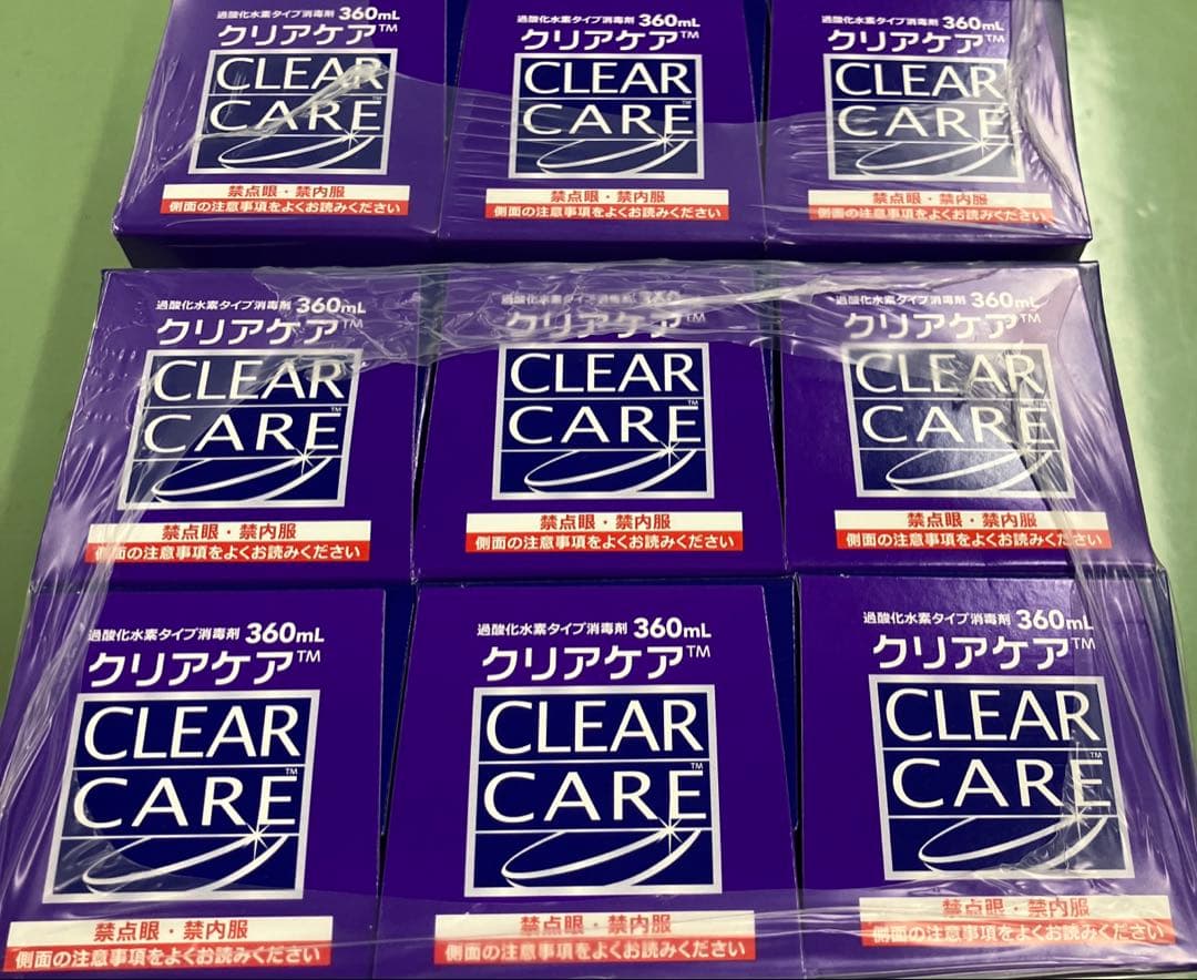 クリアソフトコンタクト洗浄液 360mL✖️9個 - メルカリ